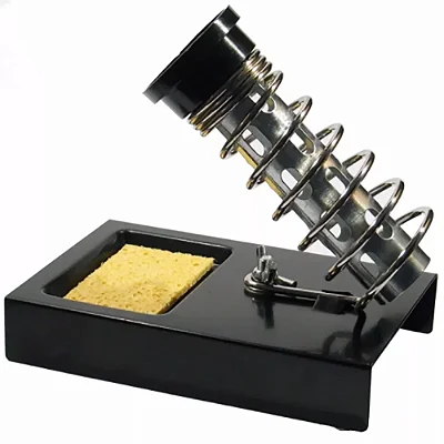 Suporte de Ferro de Solda com Esponja