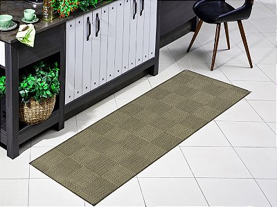 Passadeira Cozinha Sisal 50x1,50 Antiderrapante Mescla PS68