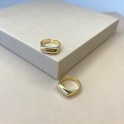 Anel quadrado regulável