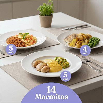 Ganho de Massa: Homem | 14 Marmitas