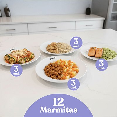 Jantar Fácil | 12 Marmitas Saudáveis