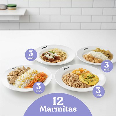 Kit do Mês: Setembro | 12 Marmitas