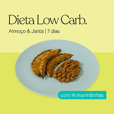 Low Carb: 7 dias | 14 Marmitas