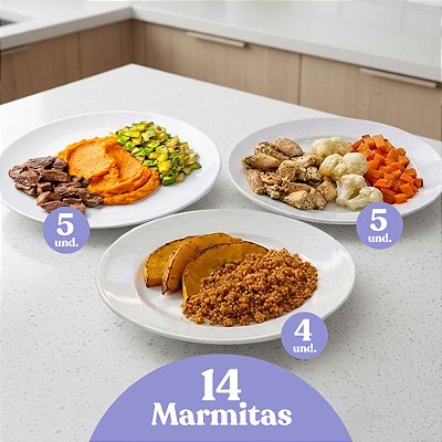Low Carb: 7 dias | 14 Marmitas