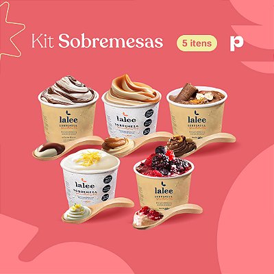 Kit Sobremesas | 5 unidades