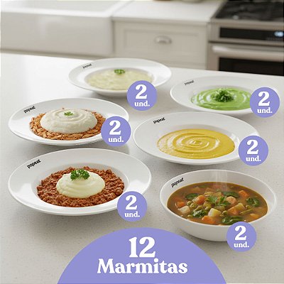 Kit Inverno | 12 marmitas