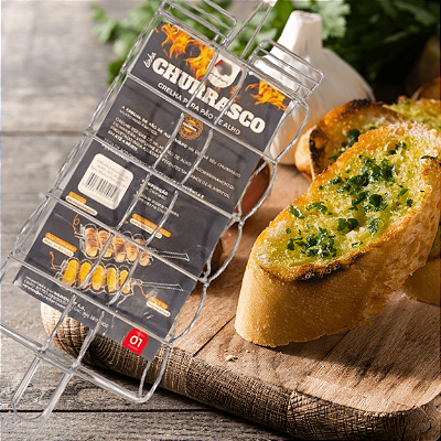 Grelha Para Pão De Alho Caseiro / Artesanal