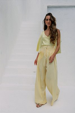 Calça Polaris Manteiga