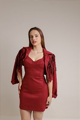 Jaqueta Âmbar Vinho