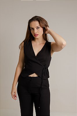 Blusa Diamante - Preta