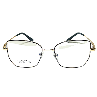 Armação de Grau Vison Eyewear Atenas em Titânio: Minimalismo e Sofisticação para o Seu Estilo!
