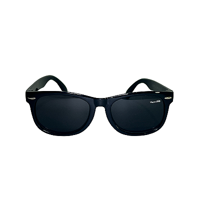 Óculos Infantil Vison Kids Flexível Preto