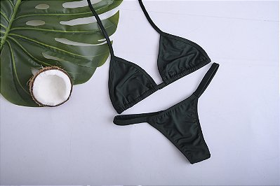 Conjunto Marquinha - Verde Militar (Sem regulagem)