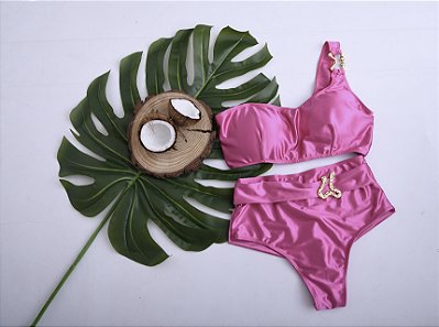 Conjunto Mara - Rosa (Plus-size)