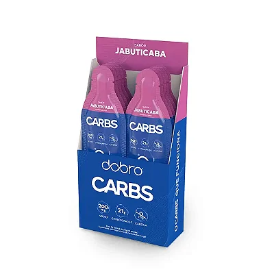 Carbs Gel sabor Jabuticaba (10un x 30g)