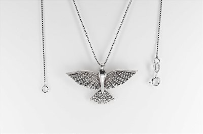 Colar com Pingente Espírito em Prata 925