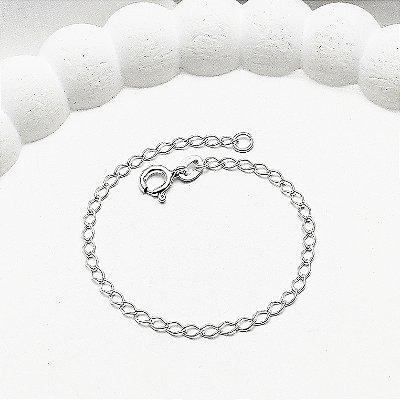 Pulseira Prata Gourmet