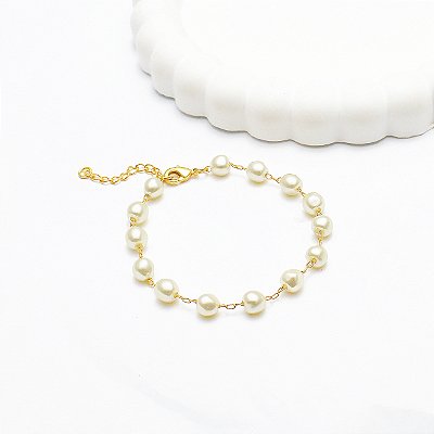 Pulseira Pérola Barroca