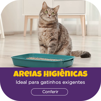 mini banner Areias Higiênicas