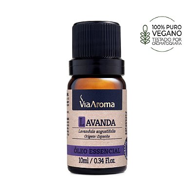 Óleo Essencial Lavanda Via Aroma - 10ml