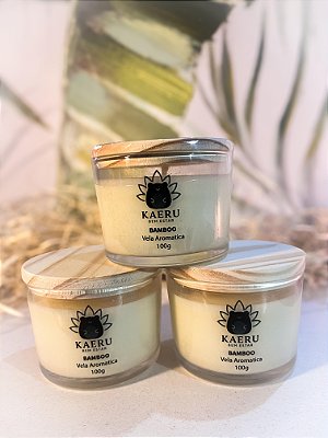 Vela Aromática Bamboo - 100g