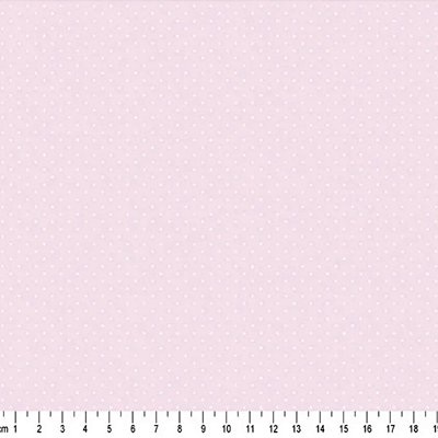 Poá Rosa Bebê (0,55cmx1,50mt)