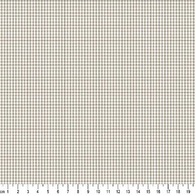 Xadrez Fio Tinto Bege P (0,55cmx1,50mt)