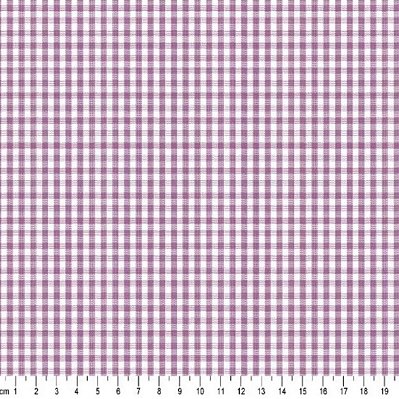 Xadrez Fio Tinto Roxo P (0,55cmx1,50mt)