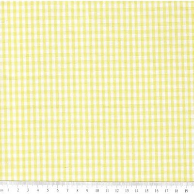 Xadrez Fio Tinto Amarelo P (0,55cmx1,50mt)