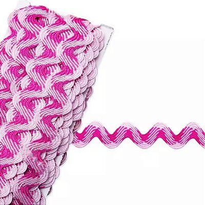Sianinha Mesclada 9mm com 10 mts - Rosa Pink