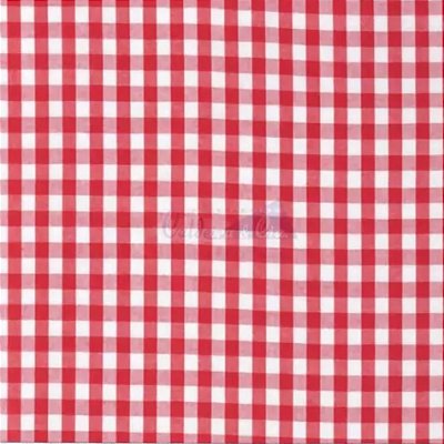 Xadrez Fio Tinto vermelho M (0,55cmx1,50mt)