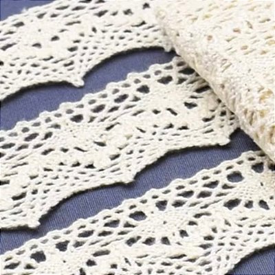 Renda de Algodão RA 008-084 - Cru