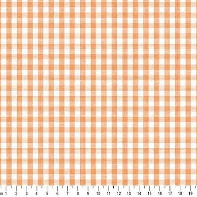 Xadrez Fio Tinto Laranja M (0,55cmx1,50mt)