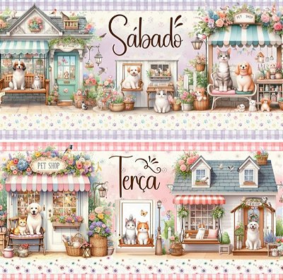 Barrado Semaninha Pet Shop (0,55cmx1,50mt)