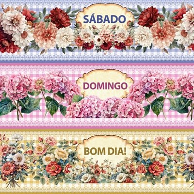 Barrado Semaninha Floral (0,55cmx1,50mt)