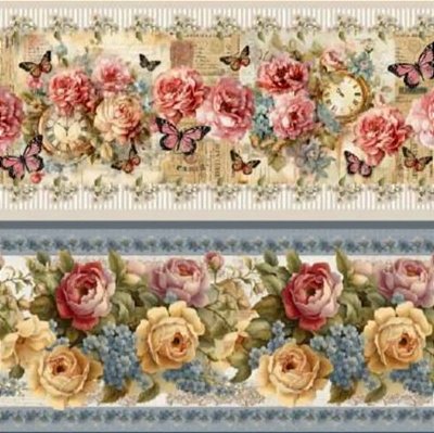 Tricoline Digital Barrado Vintage o Clock (0,55cmx1,50mt)