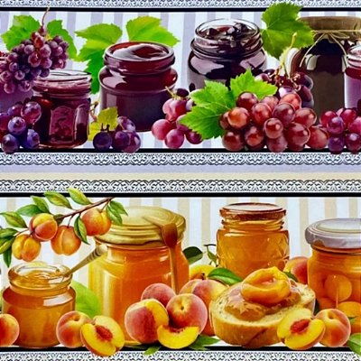 Barrado Compotas de Frutas (0,55cmx1,50mt)
