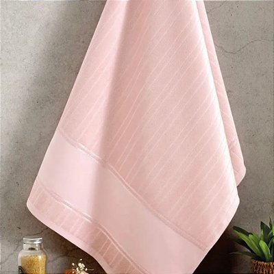 Toalha de Rosto Dolher Artesanalle Rose (50cmx80cm)