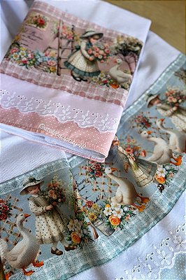 Dupla pano de prato/copa - Camponesas