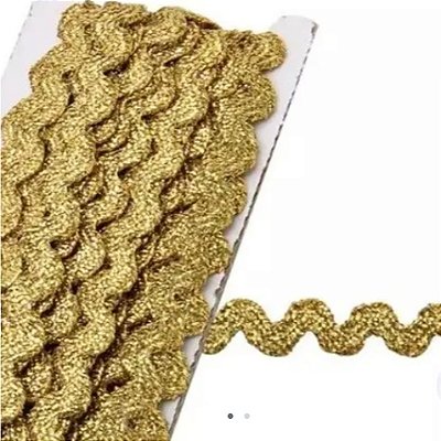 Sianinha 9 mm com 10 mts - Dourada (Cor 23)