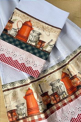 Dupla Pano de prato/copa - Tradições