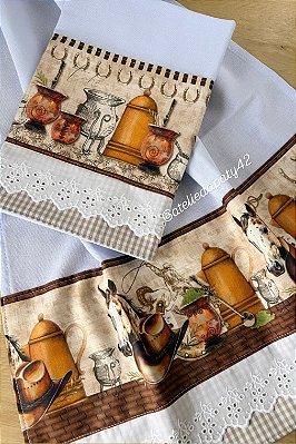 Dupla Pano de prato/copa - Tradições