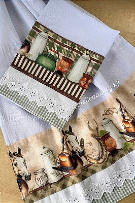 Dupla Pano de prato/copa - Tradições