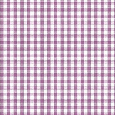 Tecido Tricoline Xadrez Fio Tinto Roxo M (0,55cmx1,50mt)
