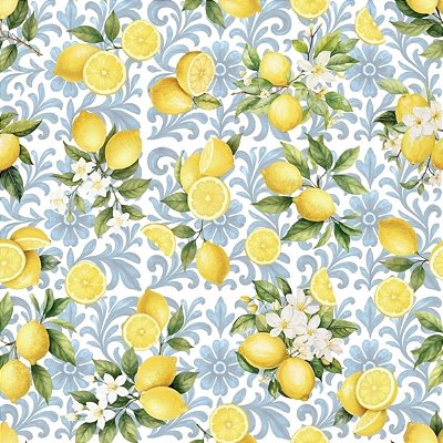 Tecido Tricoline Digital Corrrido Sicília (0,55cmx1,50mt)