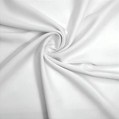 Tecido Tricoline Liso Branco 100% algodão(0,55cmx1,50mt)