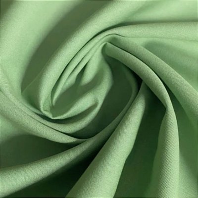 Tecido Tricoline Liso Verde Malva 100% algodão (0,55cmx1,50mt)