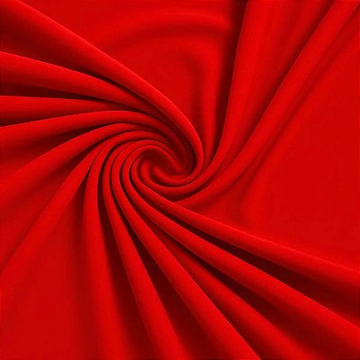 Tecido Tricoline Liso Vermelho 100% algodão (0,55cmx1,50mt)