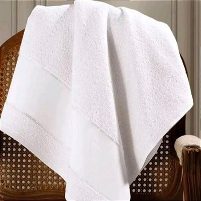 Toalha de Banho Dohler Multiarte 100% algodão (70cmx1,40mt) Branca