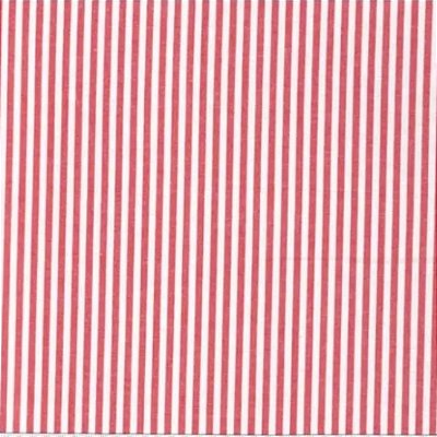 Tecido Tricoline Fio Tinto Listrado Vermelho (0,55cmx1,50mt)